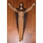 El Cristo resucitado realizado en un taller italiano. LUIS REYERO