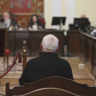 Un momento del juicio que se celebra en la Audiencia de León. FERNANDO OTERO