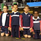 Los integrantes de los Jesuitas lograron la Copa de las Escuelas. DL