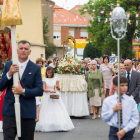 La procesión es uno de los principales actos religiosos de las fiestas de San Juan Evangelista. OTERO