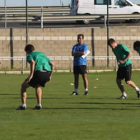 Natxo González, en un lance del entrenamiento catalán.