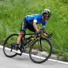 Esteban Chaves, durante la décima etapa del Giro.