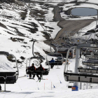 La estación invernal de San Isidro se cerró con entre 50 y 250 centímetros de nieve primavera. MARCIANO PÉREZ