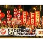 Los manifestantes recorrieron las calles del centro de la capital para terminar la protesta en la pl