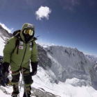 Txikon, en el collado sur del Everest.