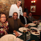 Imagen de la degustación que tuvo lugar ayer.