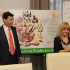El portavoz del equipo de gobierno, Jaime González, y la presidenta, Isabel Carrasco.
