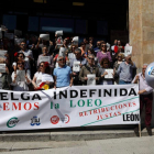 magen de archivo de una de las últimas movilizaciones. FERNANDO OTERO