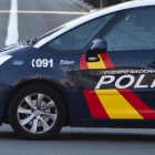 Un vehículo de la Policía Nacional