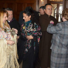 Los periodistas visitaron el Museo de Alhajas.