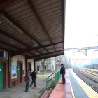 La estación de Brañuelas que es el centro del paso ferroviario hacia el Bierzo. ANA F. BARREDO