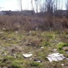 Estado actual en el que se encuentra el solar fruto de la denuncia