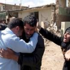 Residentes de Jaled Ali lloran la pérdida de sus seres queridos