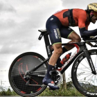 Jon Izagirre durante la contrarreloj de este sábado en el Tour de Francia.