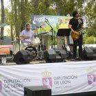 El grupo de rock ‘Punch out’ abrió los conciertos musicales de Festilánea. CAMPOS