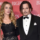 Johnny Depp y Amber Heard, el pasado enero en una gala en Palm Springs.