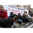 Un momento del acto celebrado ayer en Ponferrada. ANA F. BARREDO