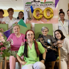 María Feliciana Andrés Bances celebra sus 100 años. DL