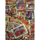 Portadas de cómics muy populares en los años cuarenta, cincuenta y sesenta.