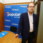 El portavoz del PP en el Ayuntamiento de Ponferrada, Marco Morala