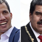 Juan Guaidó y Nicolás Maduro.