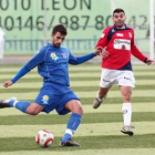 Edgar, a la izquierda, podría volver al once titular huracanista una vez cumplida su sanción.