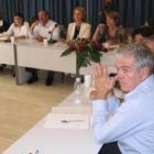 Un momento de la reunión de los responsables de Manos Unidas