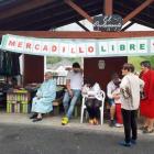Mercado del trueque de Algamariños. CEBRONES