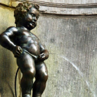 El Manneken Pis, en Bruselas.