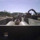 Fotografía de archivo del desarrollo de las obras en el año 2008.