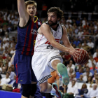 El base Sergio Llull, gran protagonista de la final.