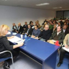 Eduardo Fernández e Isabel Carrasco presidieron la primera reunión del comité ejecutivo provincial d