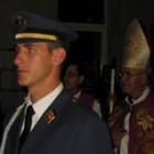 El Nazareno procesionó con escolta de la Academia Básica del Aire
