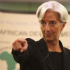 La ministra francesa de Finanzas y candidata a la dirección del FMI, Christine Lagarde.