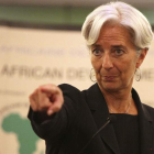 La directora del Fondo Monetario Internacional, Christine Lagarde, en una foto de archivo.