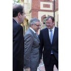 Juan Vicente Herrera, José Blanco y Antonio Silván.