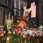 Una bella estampa de La Piedad que el imaginero Gregorio Fernández realizara en el siglo XVI