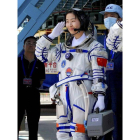 Una astronauta china en una misión espacial