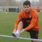 Stefan durante su etapa en las filas de la Cultural. Ahora es un jugador destacado del Somozas