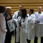 Manifestación celebrada hace dos años por los médicos para exigir los diez minutos por consulta