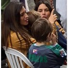 Martín, hijo de Casillas y Sara Carbonero, con la camiseta de la Deportiva. ¡HOLA!