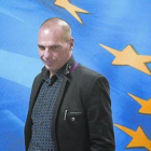 Yanis Varoufakis a su llegada a la reunión del Gobierno griego.