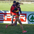 Nuria Lugueros firmó una actuación destacada en su debut en un Europeo de cross. G. LUNA