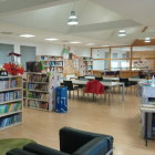 Imagen de la zona infantil de la biblioteca de Santa María. DL