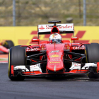 Vettel pescó en río revuelto y le dedicó el triunfo al desaparecido Bianchi.