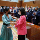 Monasterio felicita a Ayuso tras ser investida presidenta de la Comunidad de Madrid JUAN CARLOS HIDALGO