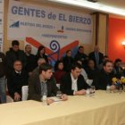 Integrantes del PB en el último congreso político.