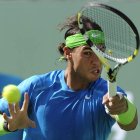 Un golpe de Nadal en el choque ante Nalbandian.