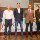 Los ponentes posan al comienzo de la jornada. DL