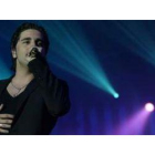 Imagen de archivo de David Bustamente en un concierto que ofreció en León, donde volverá a actuar en